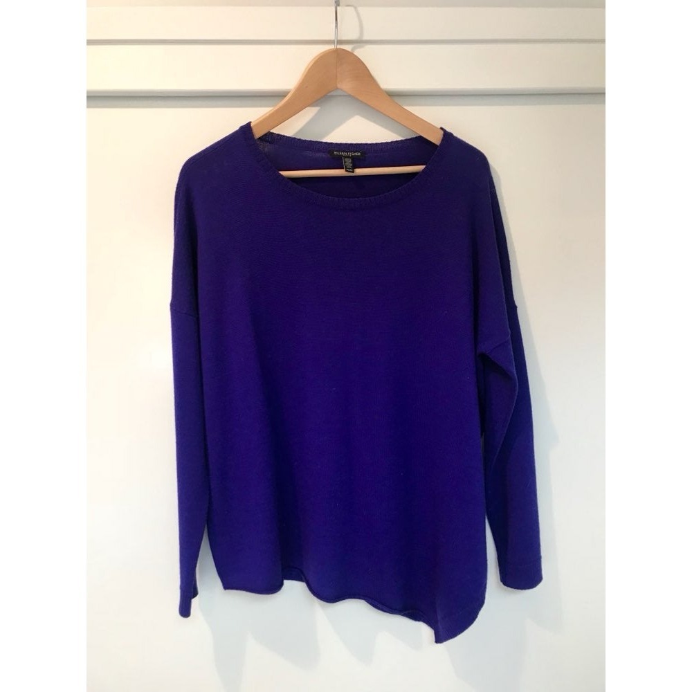 SALE !! EILEEN FISHER Purple Sweater